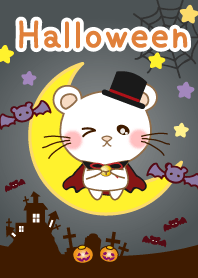Panda cat, Pan'nya and halloween theme