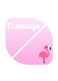 Cute Flamingo 3 -J-