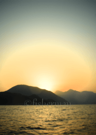 夕暮れの輝き