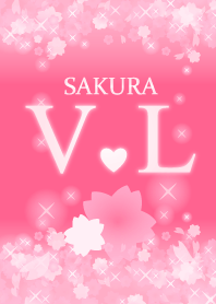 V&L -Attract luck-Pink Cherry Blossoms