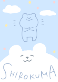 Cute white bears