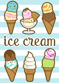 Ice cream(blue)