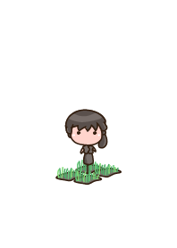 girl staring - 04 - farm