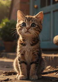 Cats run wild #HaEGaW01.