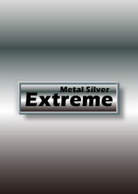 【極シンプル】EXTREAM Metal Silver
