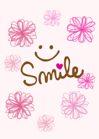 Smile -watercolor Flower27-