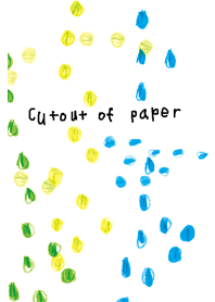 Cutout of colored paper01