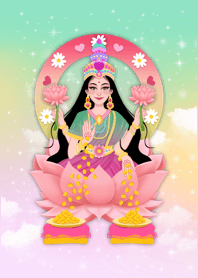 Lakshmi : Money / Love (green)