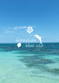 Hawaiian blue sea..89