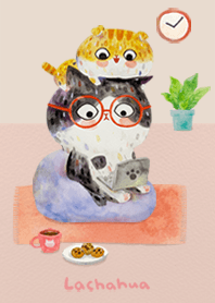 拉查花 - 宅在家 .