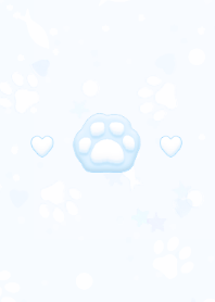 Marshmallow paw - Blue 01