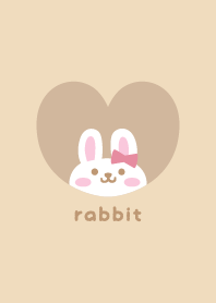 Rabbits3 Ribbon - yellow