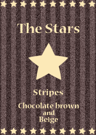The stars(Stripes! Brown and beige)