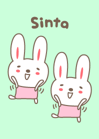 Cute rabbit theme for Sinta