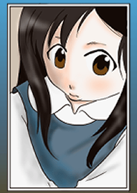 春 学校帰りのランドセル