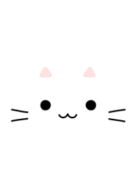 FACE (white cat)