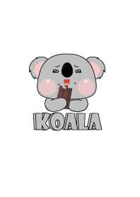 Simple Koala  Love Food Theme