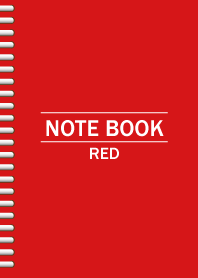NOTEBOOK-RED-