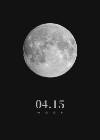 Moon - April 15th - Black