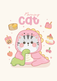 Cat Dino : Pink Lover