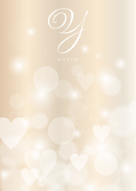 INITIAL -Y- Heart Gold