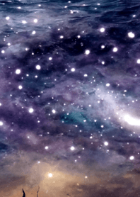 夜の月 月の海 #4jbf_22。