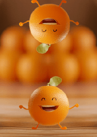 happy orange 2 theme