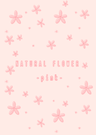 NATURAL FLOWER-pink-
