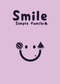 Smile & suika Pale lilac