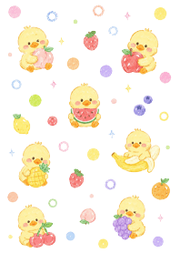 Little Duck and Fruit 1 (Pp)