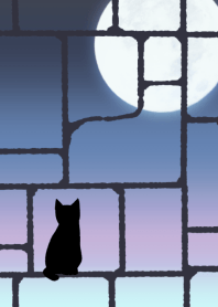 Moon and Cats.