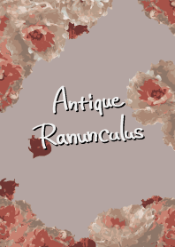 Ranunculus,Vintage flower