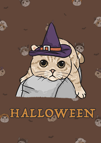 meow's halloween - dark brown