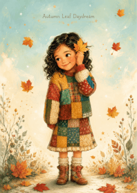 Autumn Leaf Daydream: Sweet Cozy Girl