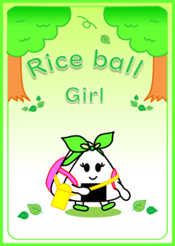Rice ball Girl ( spring ) Theme