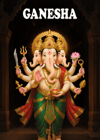 Ganesha: get rich with money. 1JP