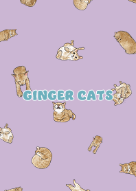 gingercats3 - grape