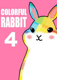 Colorful rabbit4
