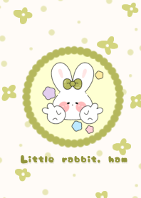 ธีมไลน์ Little rabbit, ham