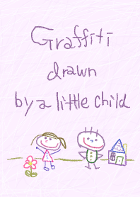 Graffiti drawn by a little child 5