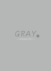 -simple life -gray   2