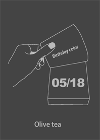 生日顏色 5月18日 簡單