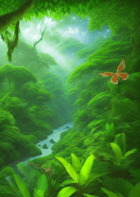 Foggy forest   50C3d0