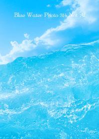 Blue Water Photo 314 Not AI