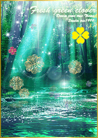 運気上昇✨癒しの新緑とクローバー5＊