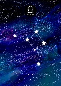 Night sky of Libra