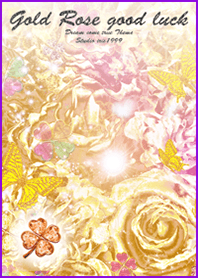 Gold Rose Good Luck#