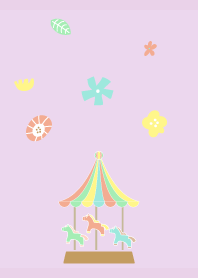 Merry go round01 light purple