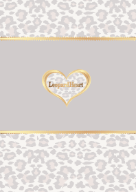 Leopard heart ivory