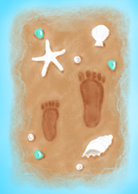 My and you footsteps